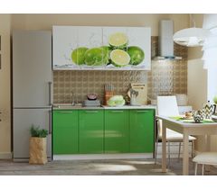 Кухонный гарнитур Риал 1600 зеленый