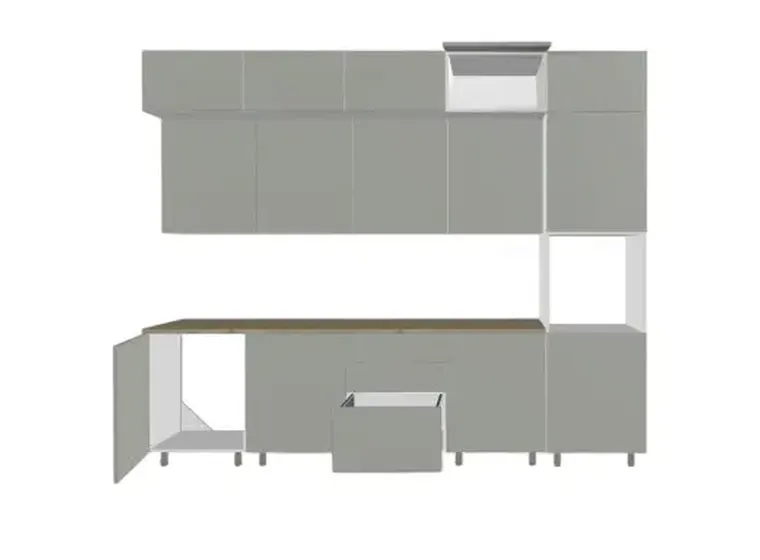 Кухонный гарнитур Аликанте-27/28 (3000 мм)