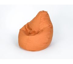 Кресло-мешок "Груша"  Хоум рогожка оранжевая