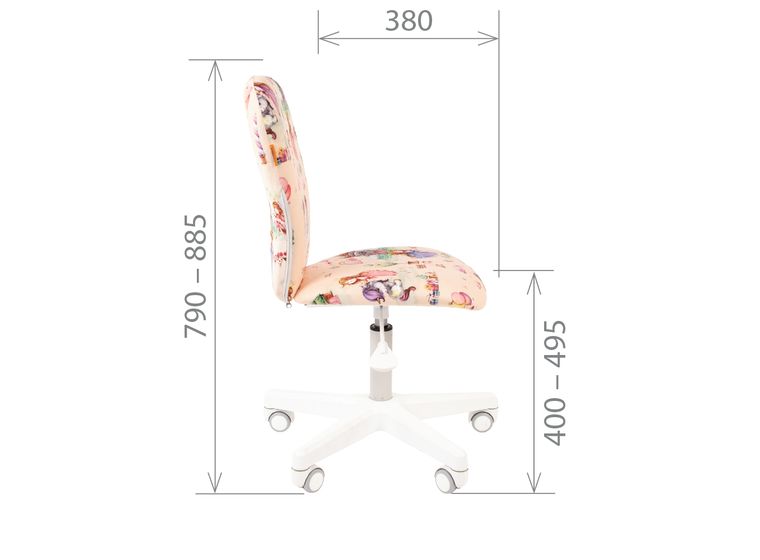 Кресло Chairman Kids 105 white НЛО