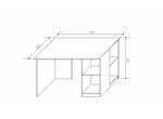 Стол письменный СП-6 Юниор-4