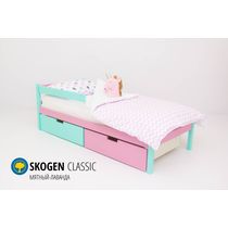 Детская кровать «Svogen classic мятный-лаванда»