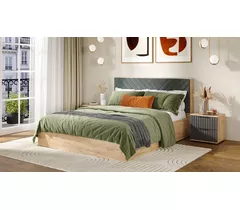 Кровать с ПМ Хилтон Тип 1 (с подъемным механизмом) без заглушины