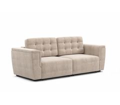 Прямой диван-кровать "Милан 1" (вариант 4) еврокнижка бежевый