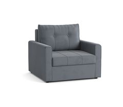 Кресло-кровать Лео (72) ТК 384 еврокнижка серый