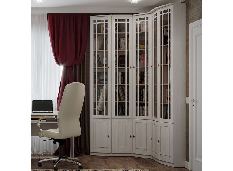 Sherlock 34 (библиотека) Шкаф для книг левый скос