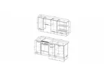 Гарнитур кухонный Пайн-1800