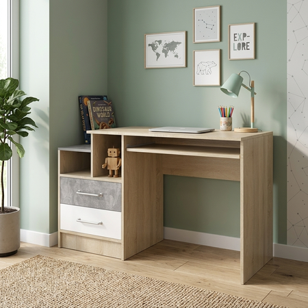 Модульная детская Колибри с двухъярусной кроватью